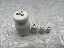 ANTIKE PORZELLAN GEWICHTE