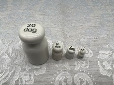 ANTIKE PORZELLAN GEWICHTE