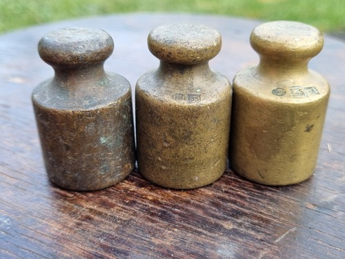Konvolut alt antik gewichte - konvolut,