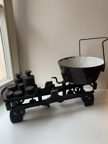 Balken waage gusseisen alt - balken,
