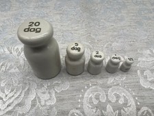 ANTIKE PORZELLAN GEWICHTE