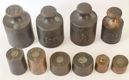 Alte gewichte eisen - 10,