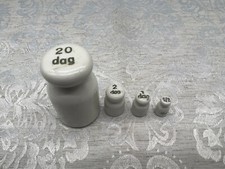 ANTIKE PORZELLAN GEWICHTE