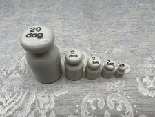 ANTIKE PORZELLAN GEWICHTE