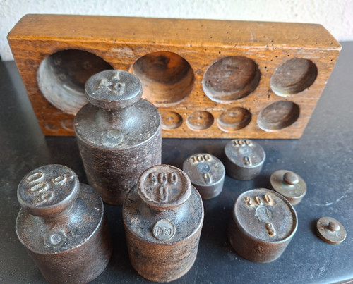 Antik vintage 1920er gewichte - vintage,