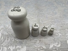 ANTIKE PORZELLAN GEWICHTE