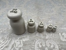 ANTIKE PORZELLAN GEWICHTE